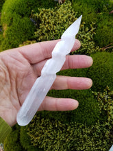 Load image into Gallery viewer, Selenite Unicorn Horns
