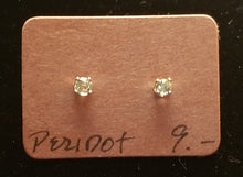 Load image into Gallery viewer, Peridot Earring Studs
