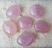 Load image into Gallery viewer, Rose Quartz Palm Stones
