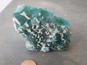 Natural Madagascar Fluorite Clusters