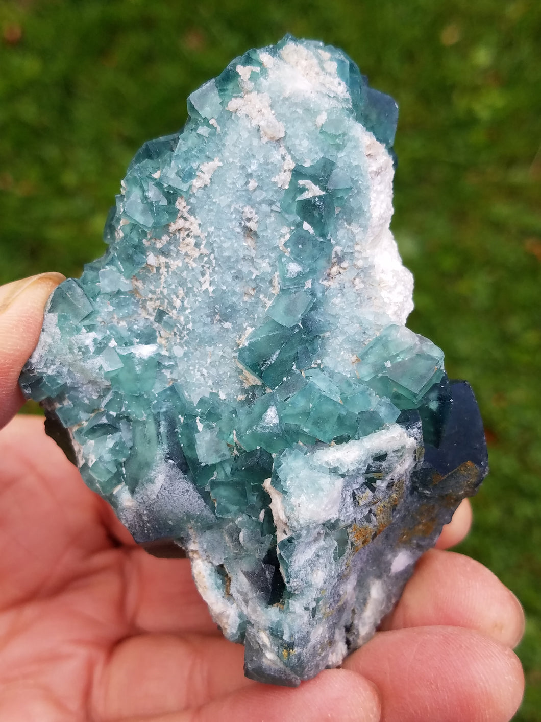 Natural Madagascar Fluorite Clusters