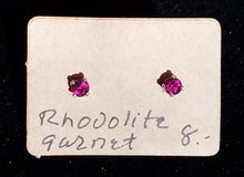 Load image into Gallery viewer, Garnet Earring Studs
