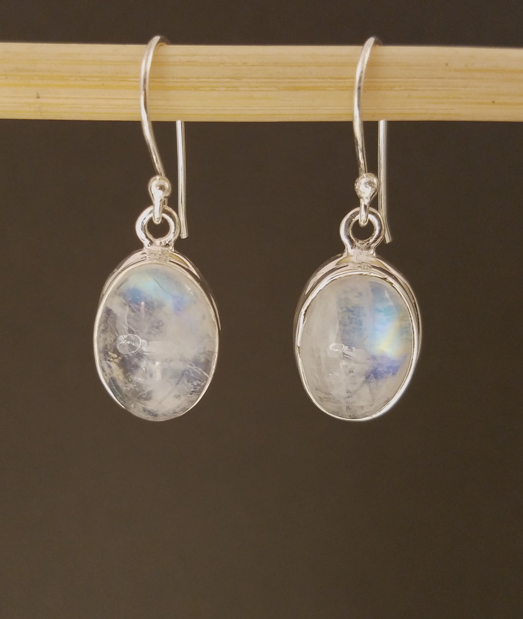 Moonstone Oval Earring