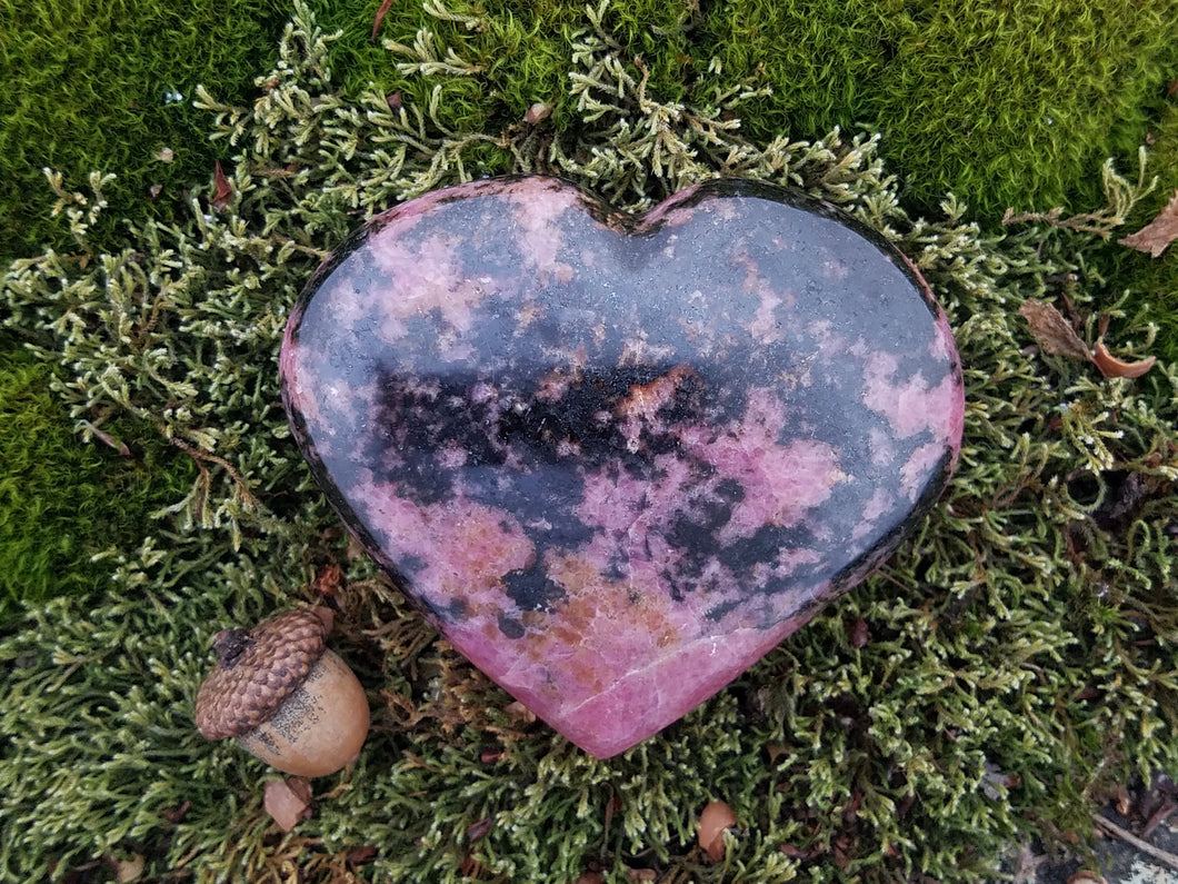 Rhodonite Large Hearts