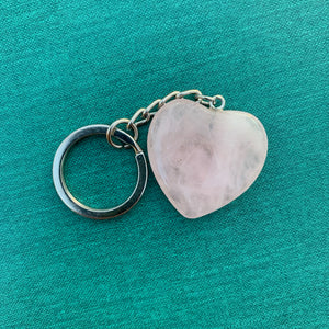 Crystal Heart Keychains