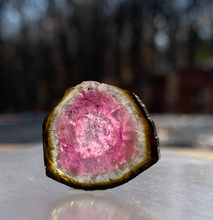 Load image into Gallery viewer, Watermelon Tourmaline (large slices)
