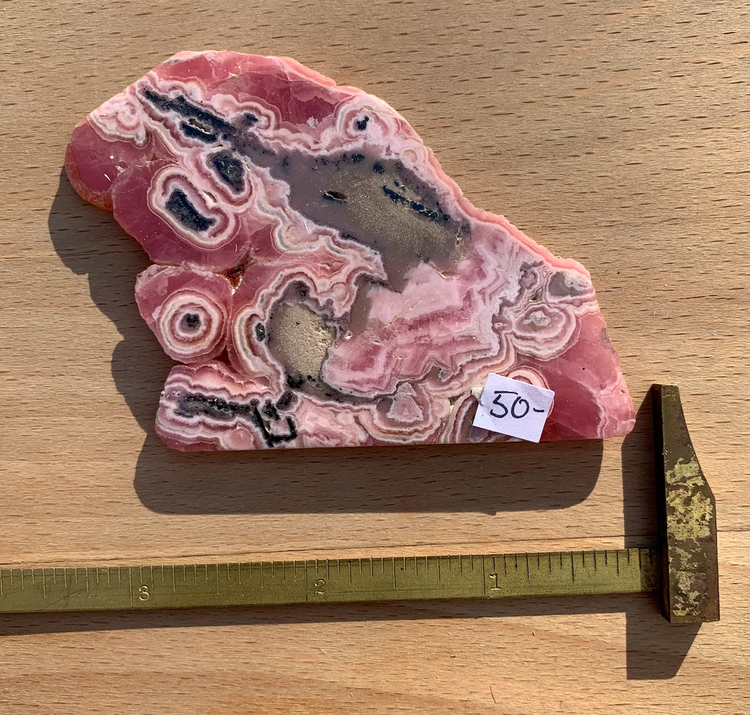 Rhodochrosite Slice 1